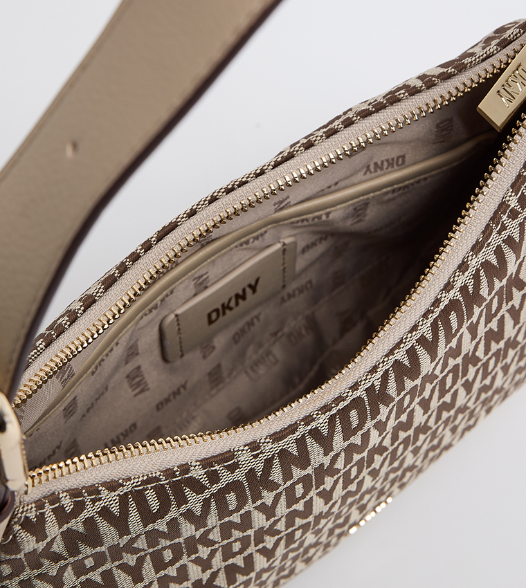 DEENA Monogram Shoulder Bag