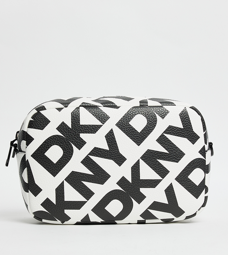 KENZA Logo Printed Camera Bag