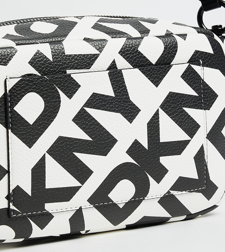 KENZA Logo Printed Camera Bag