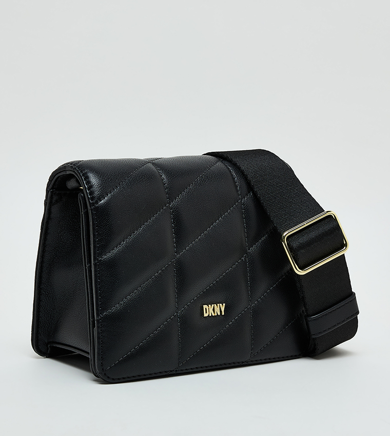 BETTY Quilted Flap Crossbody Bag