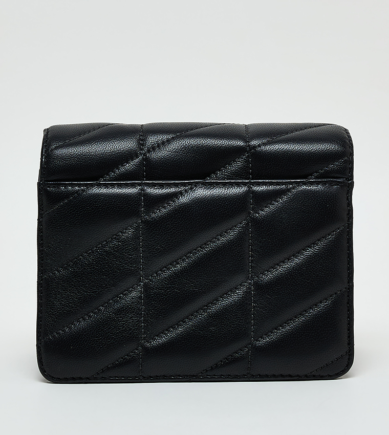 BETTY Quilted Flap Crossbody Bag