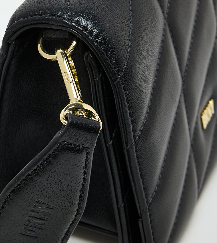 BETTY Quilted Flap Crossbody Bag
