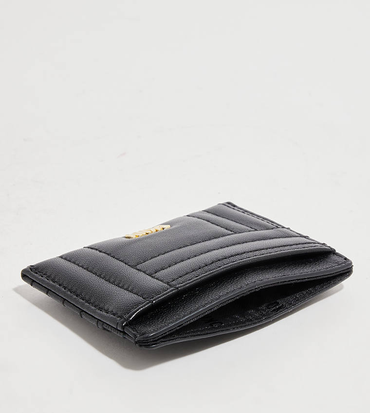 QUINCY Quilted Card Holder