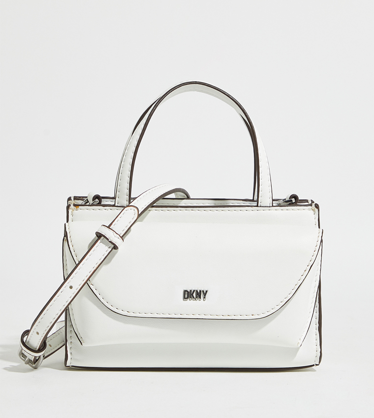 Dkny white best sale crossbody bag