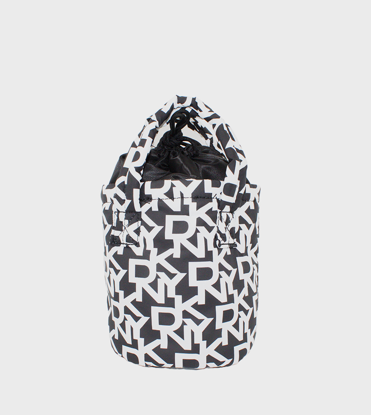 SIGNATURE PUFFER Monogram Printed Cosmetic Bag