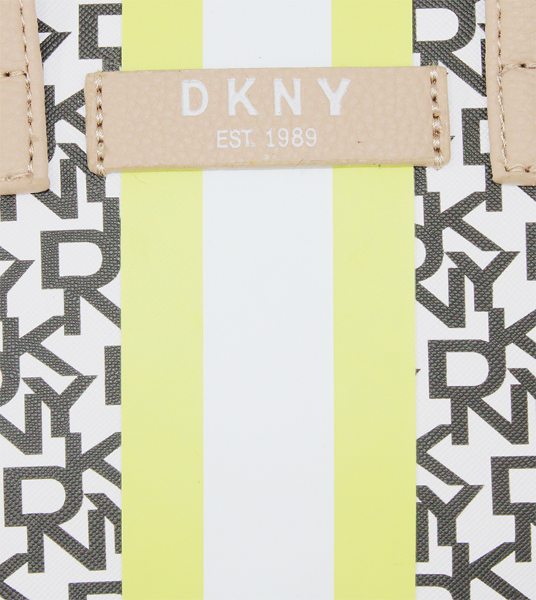 SIGNATURE STRIPE ORIGINAL Monogram Printed Cosmetic Bag