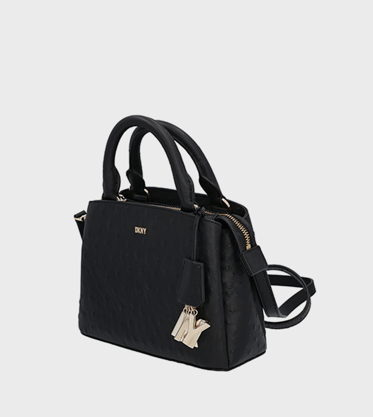 PAIGE Logo Detail Satchel Bag