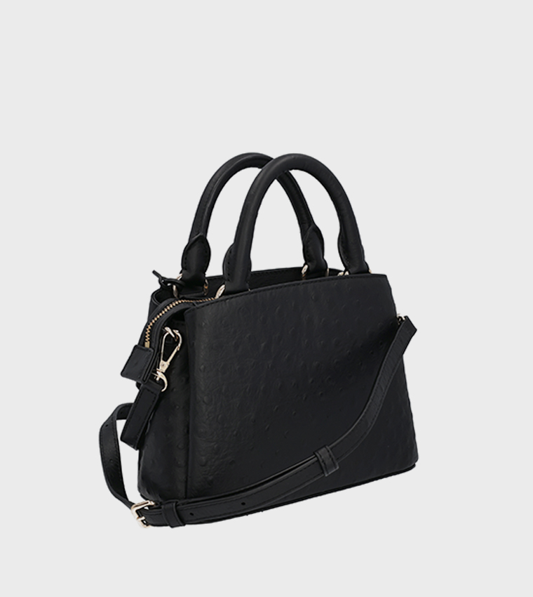 PAIGE Logo Detail Satchel Bag