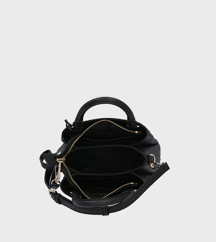PAIGE Logo Detail Satchel Bag