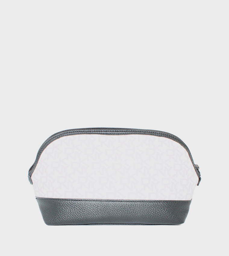SIGNATURE STRIPE 2.0 Monogram Printed Cosmetic Bag