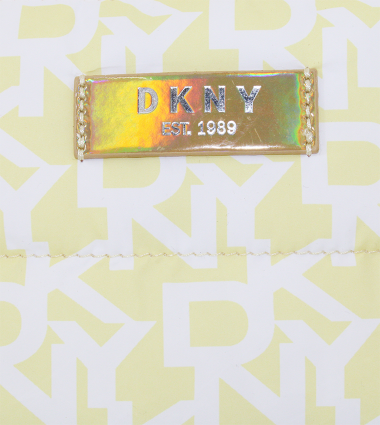 SIGNATURE PUFFER Monogram Printed Cosmetic Bag