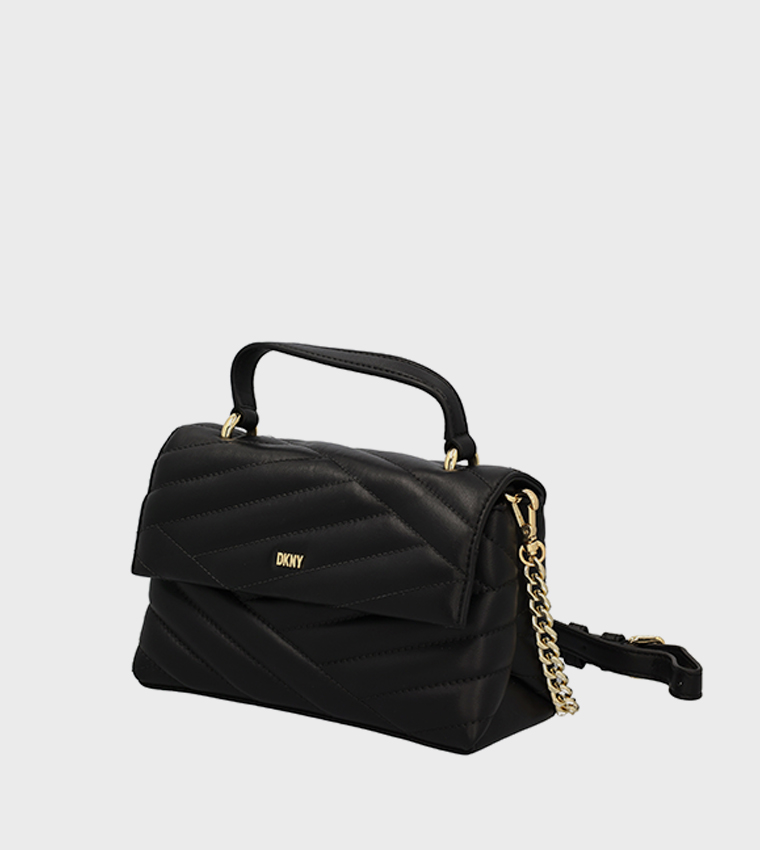 Buy Dkny SARA Quilted Crossbody Bag In Black 6thStreet UAE