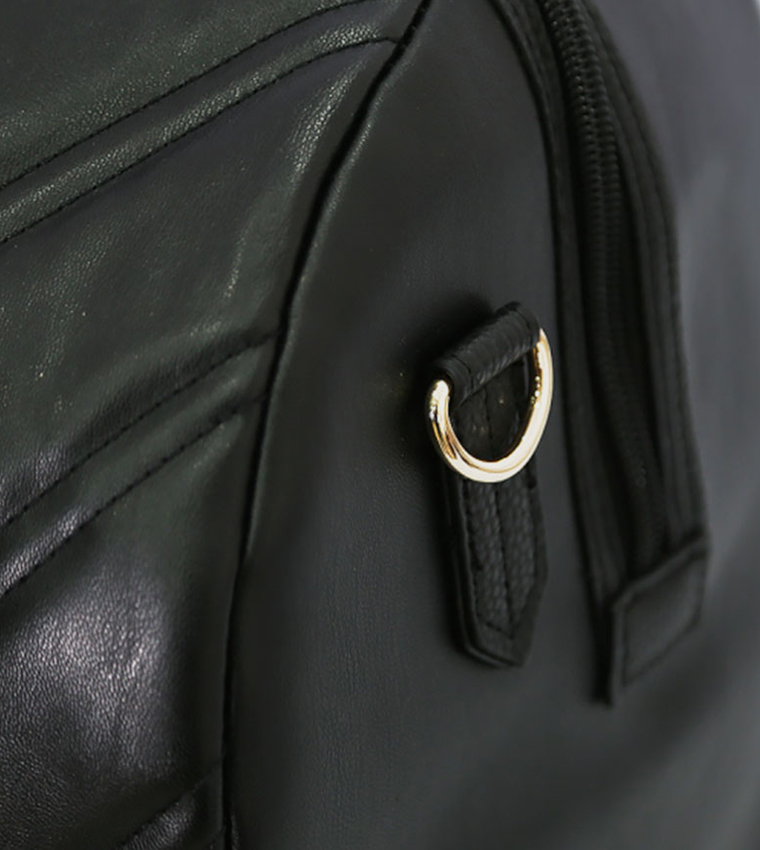 BIAS Quilted Gym Duffle Bag