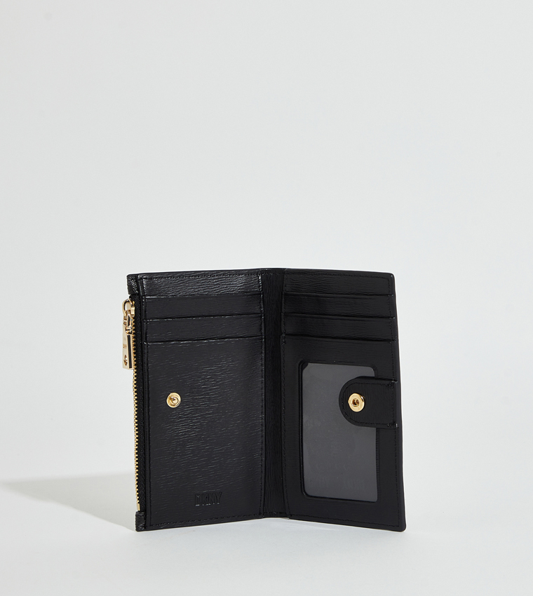 BRYANT Monogram Zippered Bi-Fold Wallet