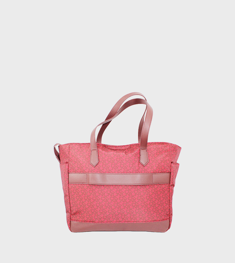 VINTAGE SIGNATURE Monogram Printed Shoulder Bag