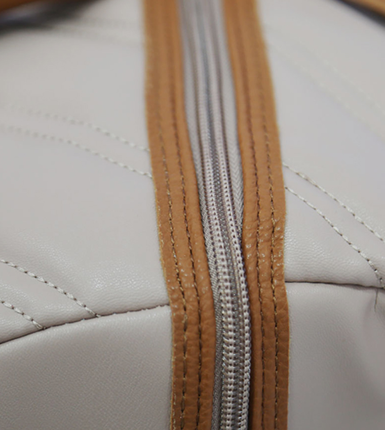 BIAS Quilted Gym Duffle Bag