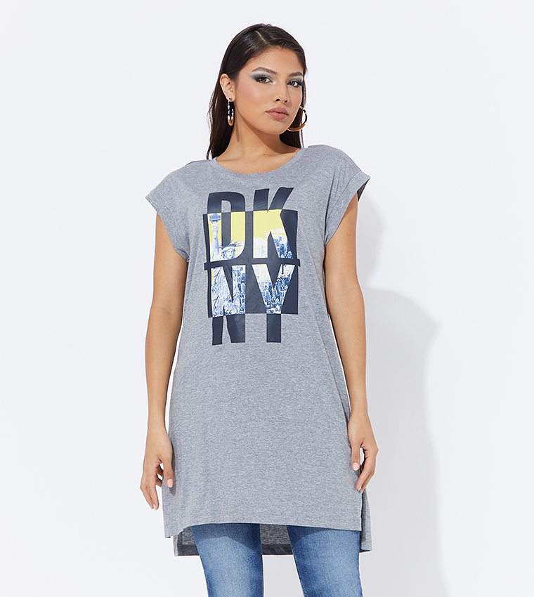 DKNY, DKNY Logo T Shirt, Regular Fit T-Shirts