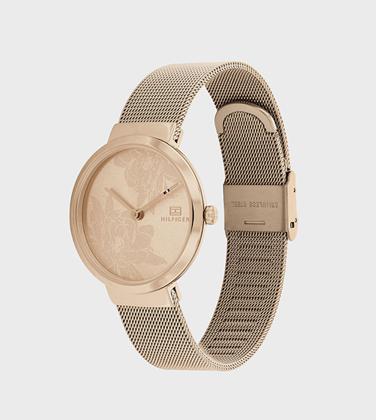 Round Dial Analog Watch