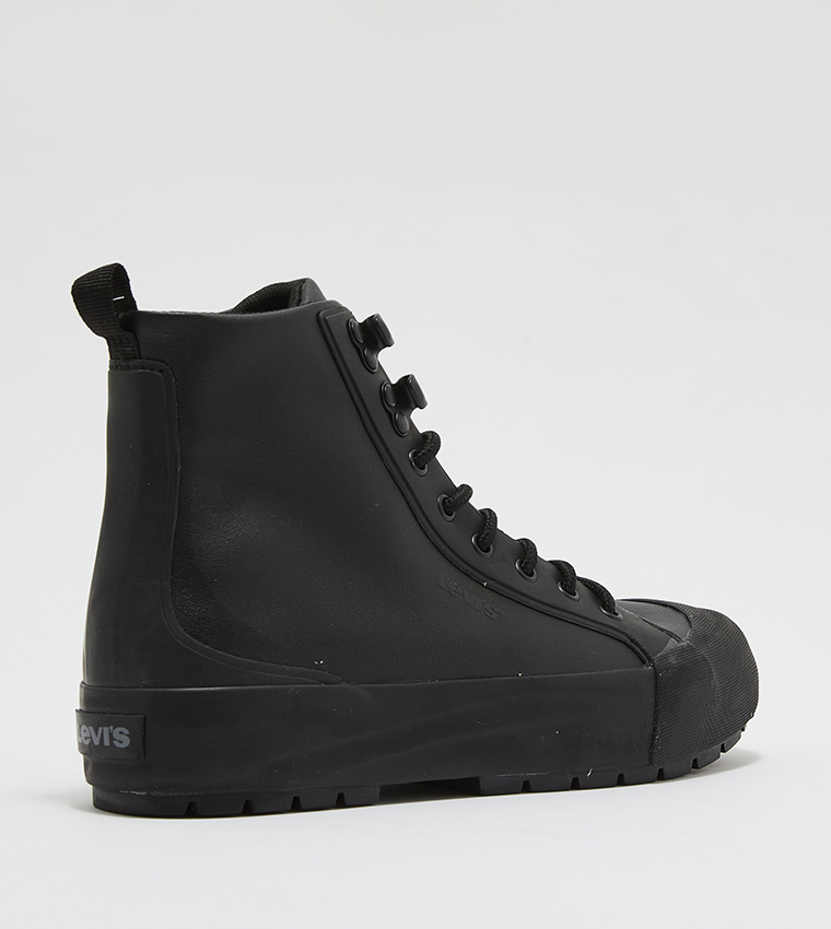 Buy Levi's High Top Thick Sole Sneakers In Black | 6thStreet Kuwait