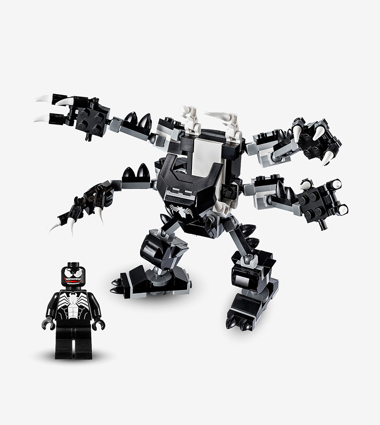 LEGO Marvel Spider-Man Spider-Jet vs Venom Mech 76150 Superhero Gift for  Kids with Minifigures, Mech and Plane (371 Pieces)