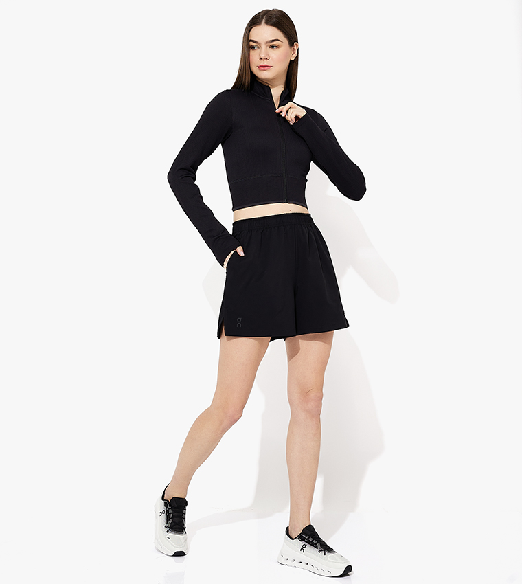 Focus Elastic Waist Shorts