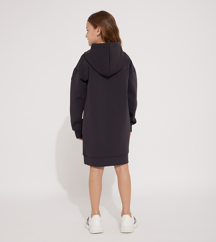 Oversized on sale hooded dress