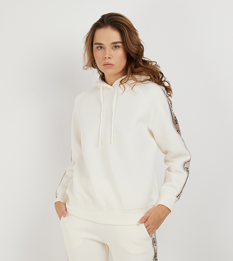 Guess white hoodie online