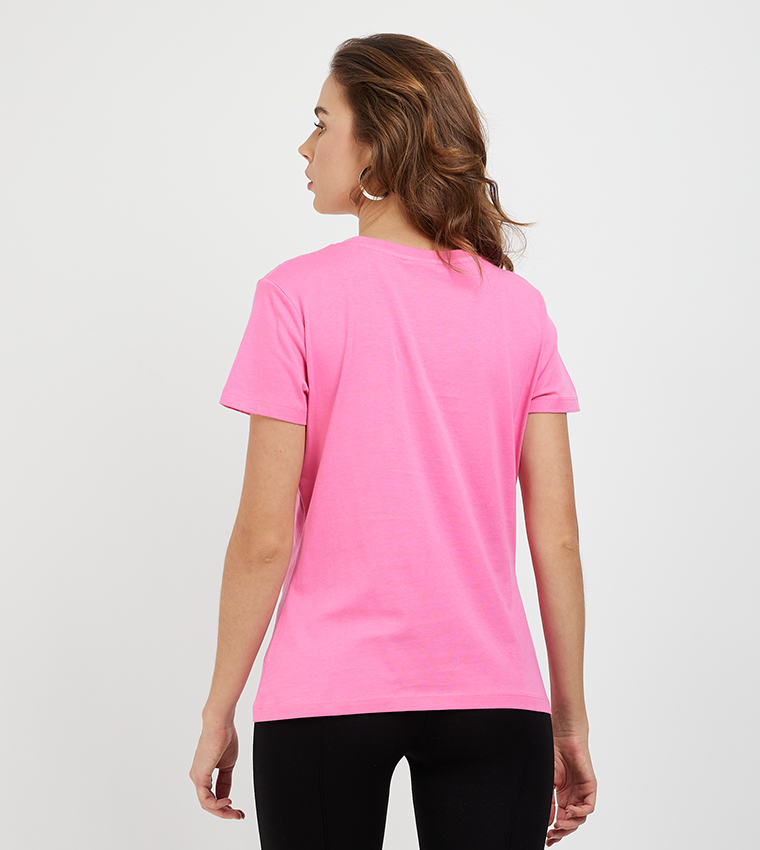 ADELE Logo Printed Short Sleeves T-Shirt 