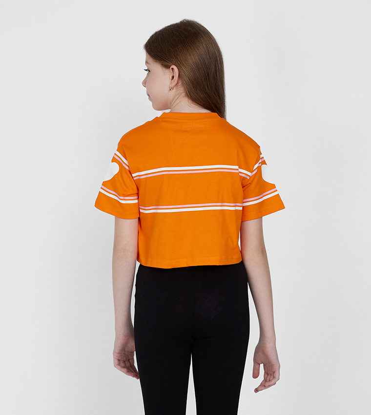 Logo Printed Crew Neck T-Shirt