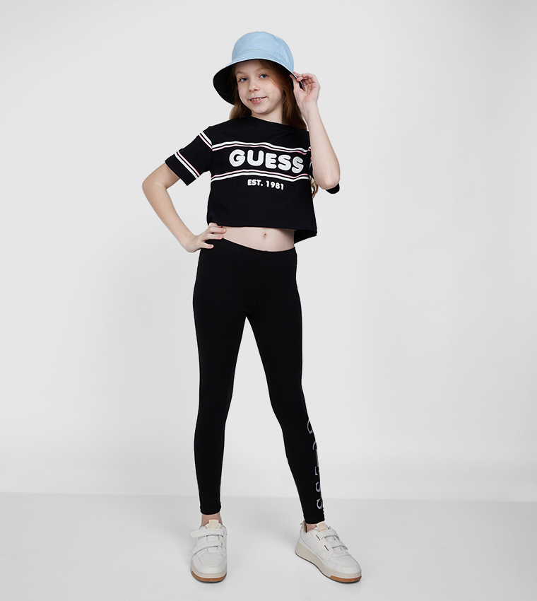 Logo Printed Crew Neck T-Shirt
