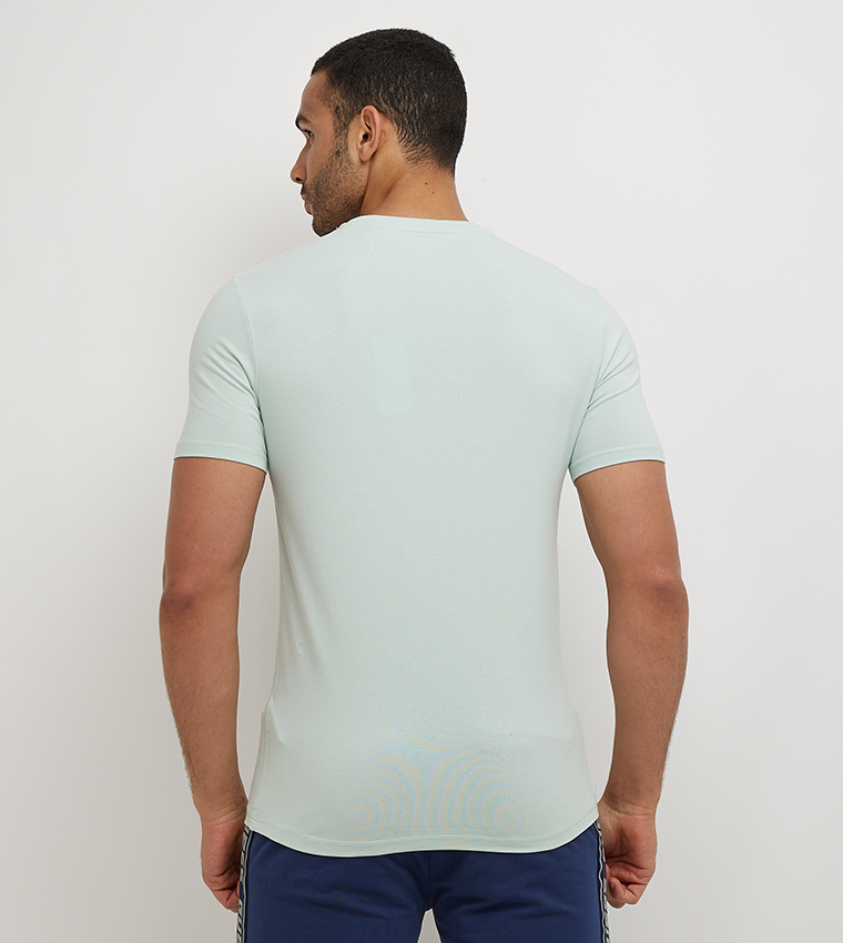 Logo Printed Crew Neck T-Shirt