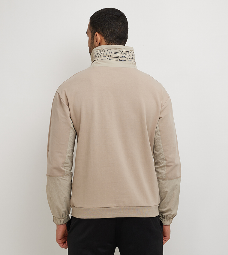 CALVIN Half Zippered Jacket