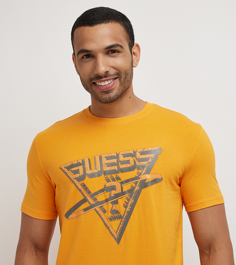 Orange guess 2025 t shirt