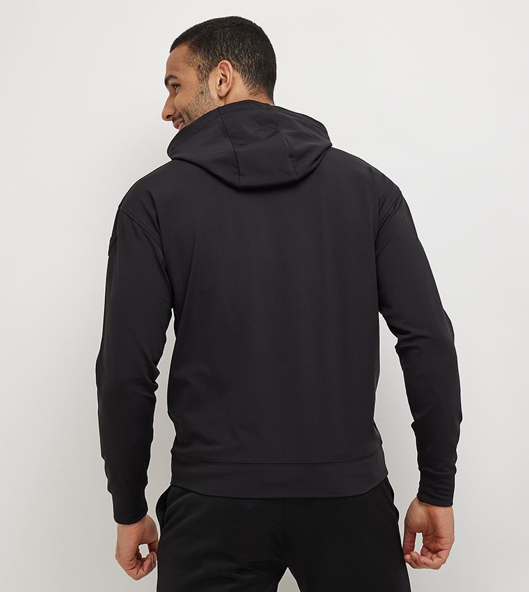 Guess hoodie black best sale