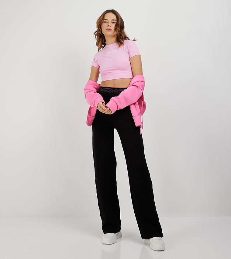 ALINE Logo Printed Crop Top