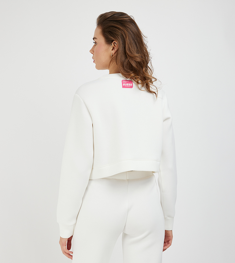 ALETHA SCUBA Logo Printed Sweatshirt