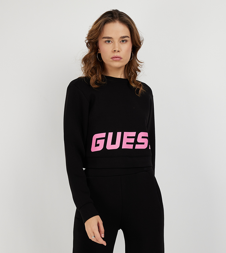 ALETHA SCUBA Logo Printed Sweatshirt