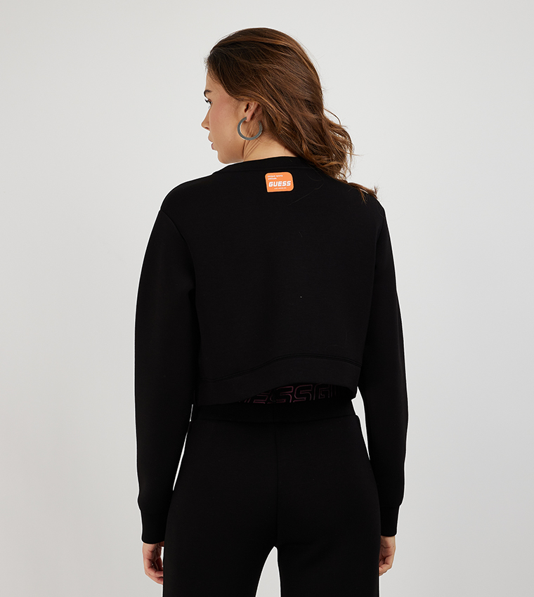 ALETHA SCUBA Logo Printed Sweatshirt