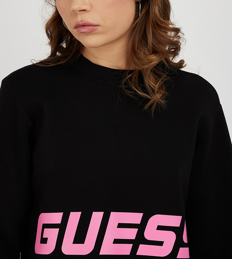 ALETHA SCUBA Logo Printed Sweatshirt