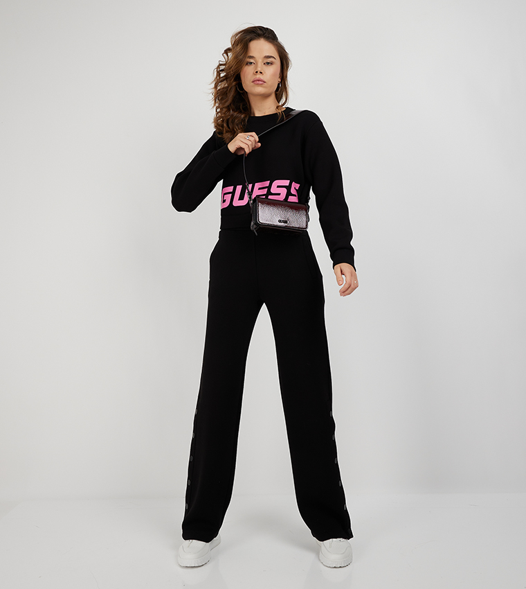 ALETHA SCUBA Logo Printed Sweatshirt
