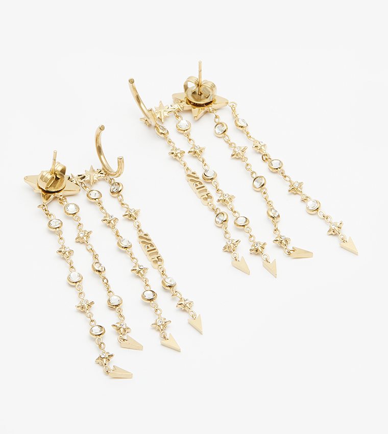 Embellished Drop Earrings