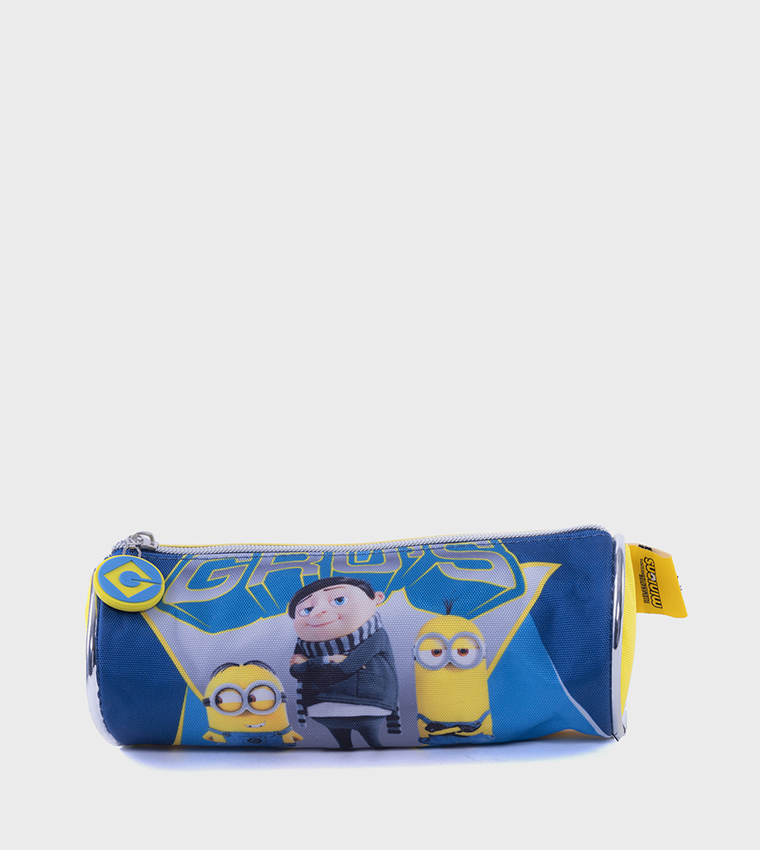 Minions 2 The Rise Of Gru Stationery Set - Pencil, Pen, Sharpener, Eraser & Ruler For Kids