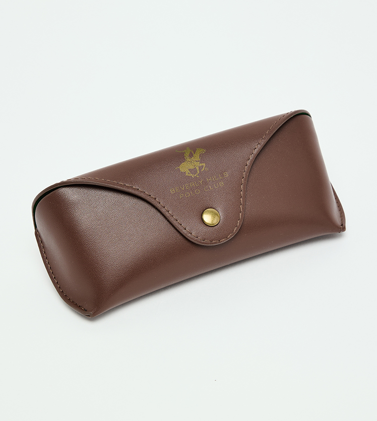 Full-Rim Round Sunglasses