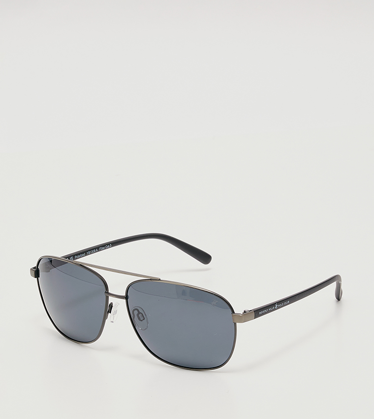 Full-Rim Aviator Sunglasses