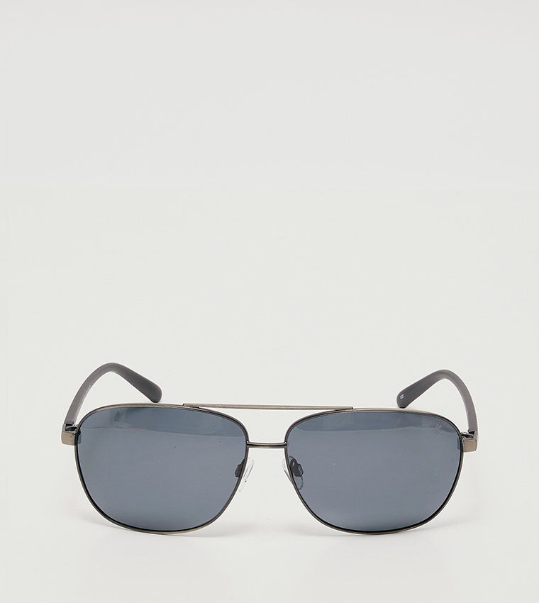 Full-Rim Aviator Sunglasses