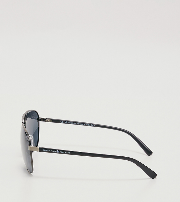 Full-Rim Aviator Sunglasses