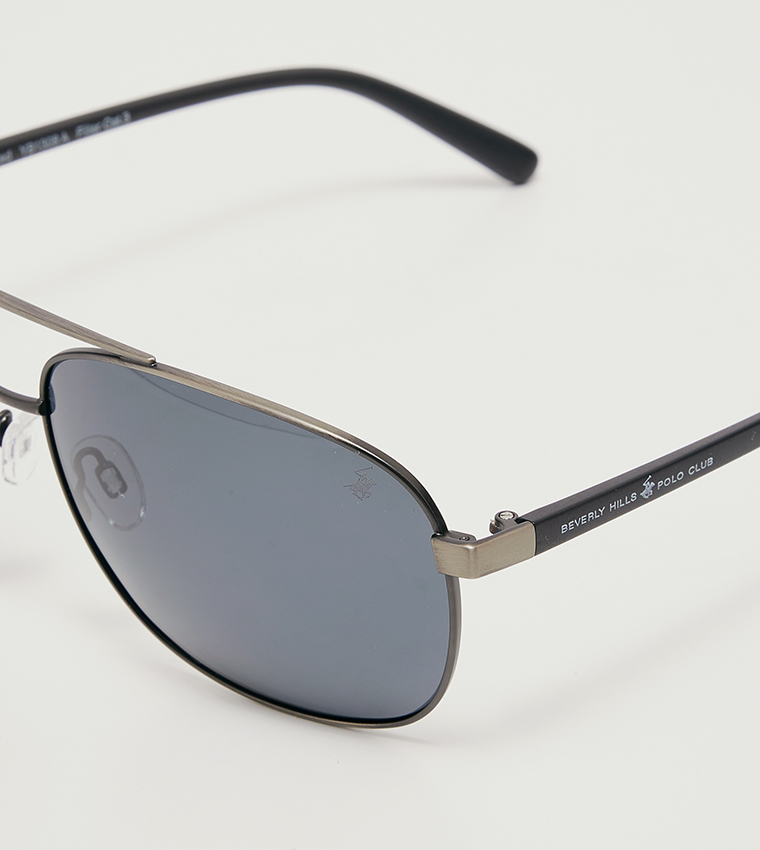 Full-Rim Aviator Sunglasses