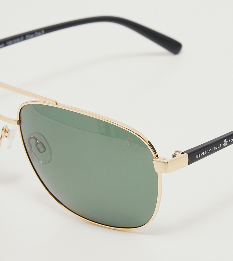 Full-Rim Aviator Sunglasses