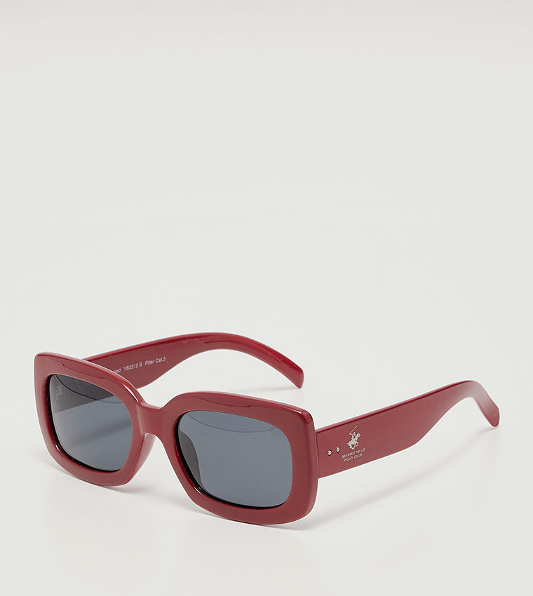 Full-Rim Retro Sunglasses