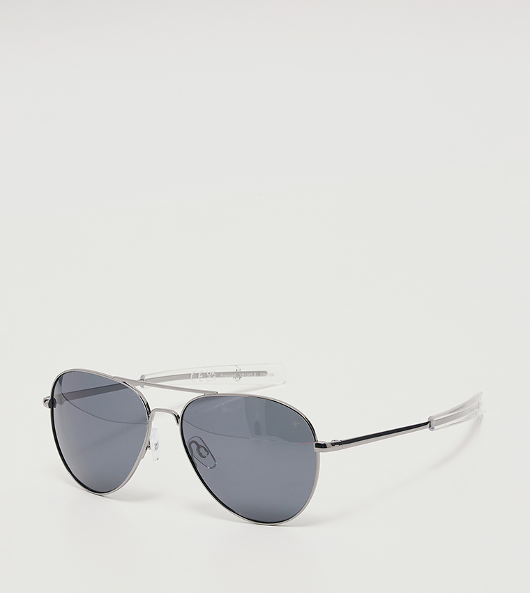 Full-Rim Aviator Sunglasses
